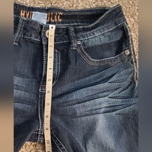 HYDRAULIC Low-rise Jeans sz 8P, 8 petite